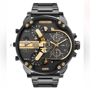 Diesel Mr. Daddy Two-Tone Stainless Steel Watch DZ7484